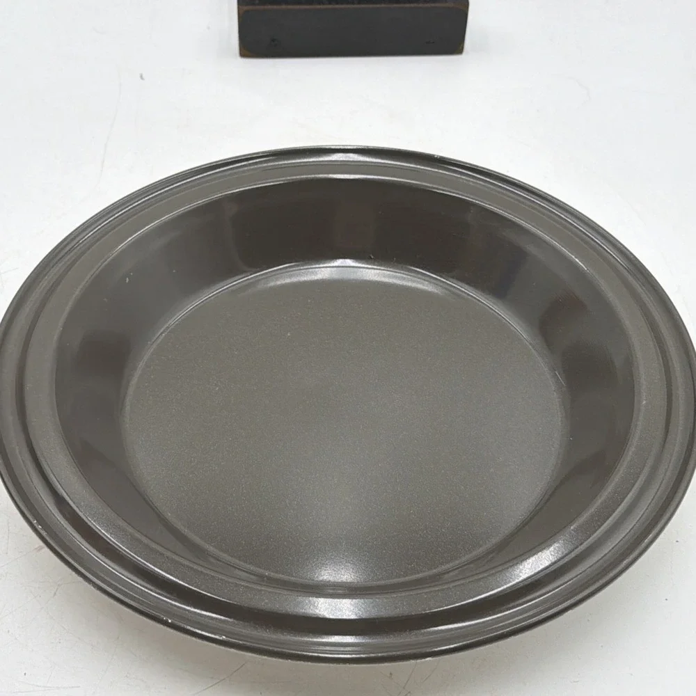 Vintage Ebonware by MIRRO Aluminum Pie Pan 9